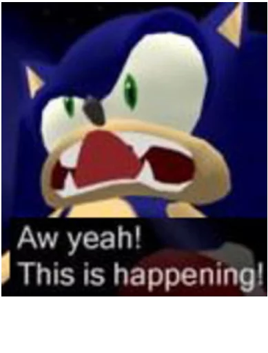 Эмодзи Sonic Trash