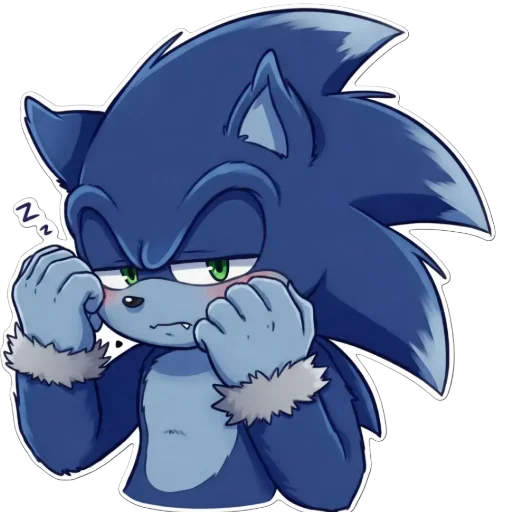 Эмодзи Sonic Werehog