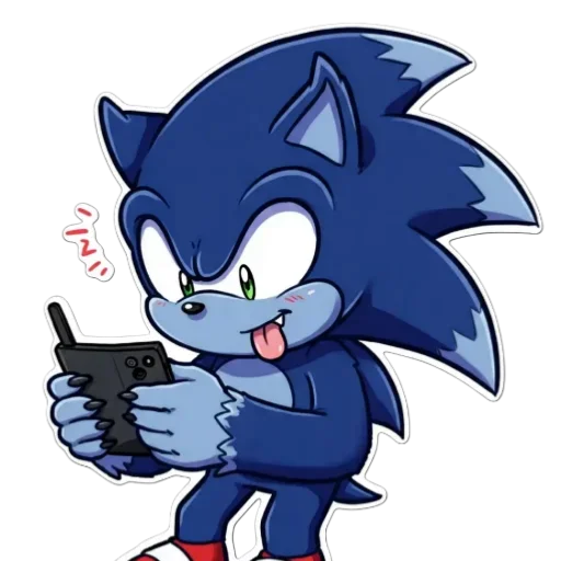 Эмодзи Sonic Werehog