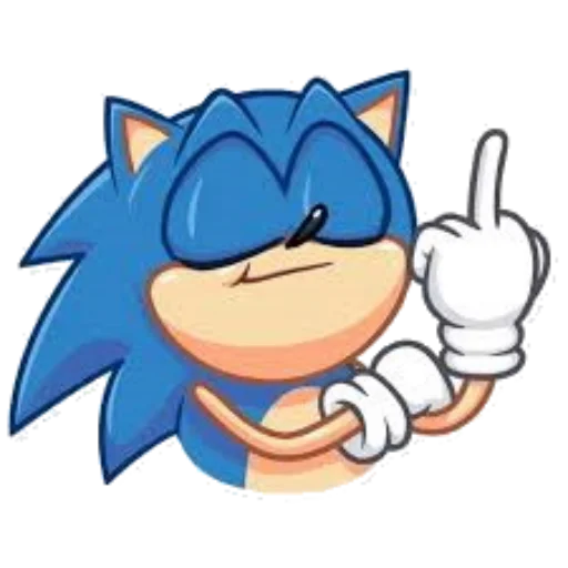 Эмодзи Sonic