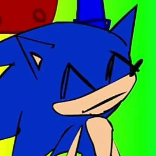 Эмодзи Sonic the hedgehog