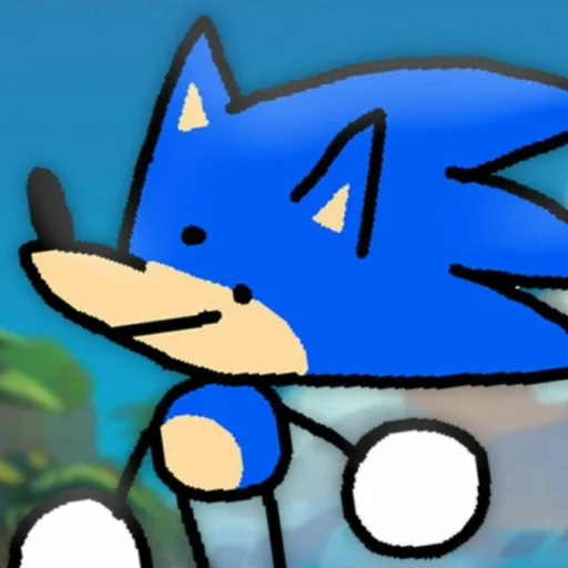 Эмодзи Sonic the hedgehog