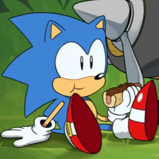 Эмодзи Sonic the hedgehog