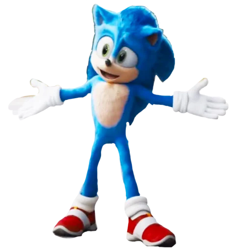 Эмодзи Sonic the hedgehog