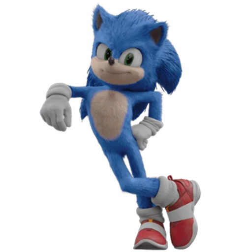 Эмодзи Sonic the hedgehog