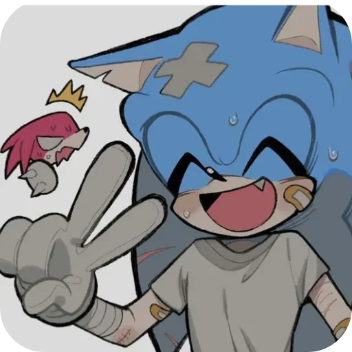 Эмодзи Соник