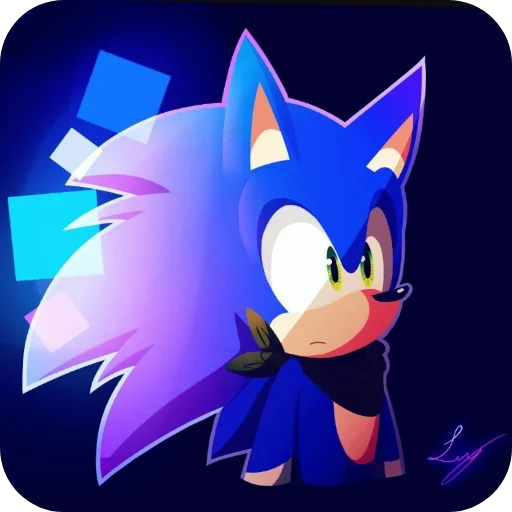 Эмодзи Соник