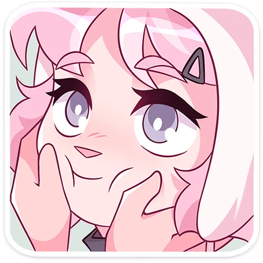 Эмодзи Софи без надписей