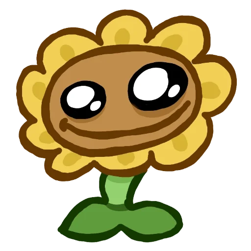 Эмодзи Plants vs Zombies