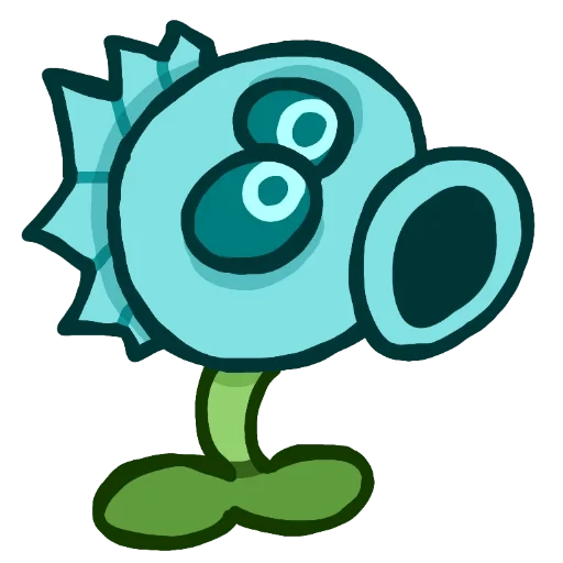 Эмодзи Plants vs Zombies