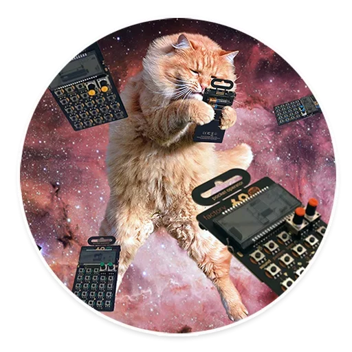 Эмодзи Space Cats