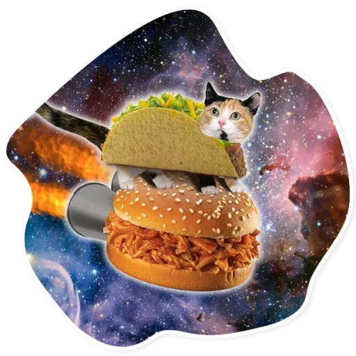 Эмодзи Space Cats