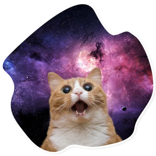 Эмодзи Space Cats
