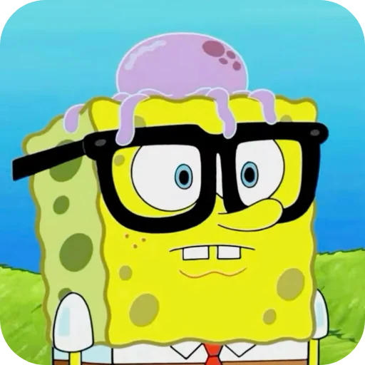 Эмодзи Sponge Bob