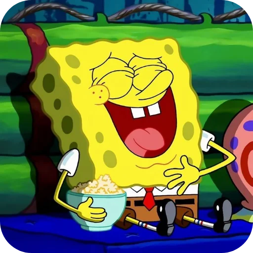Эмодзи Sponge Bob
