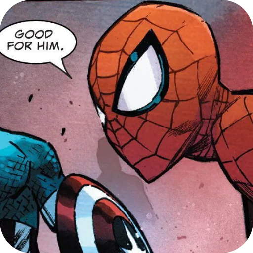 Эмодзи Spider Man Comics