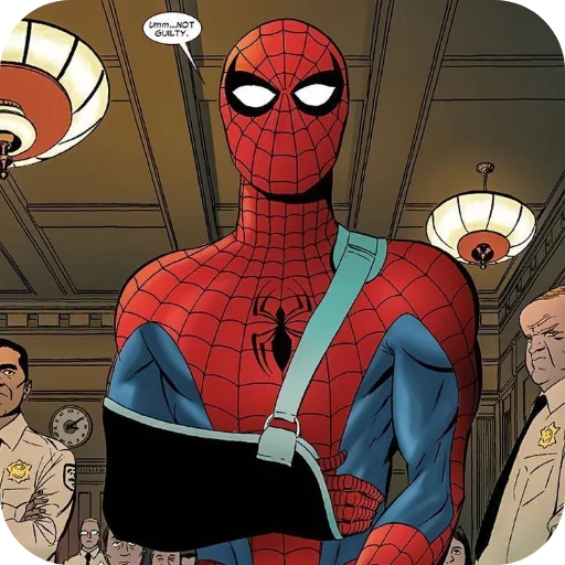 Эмодзи Spider Man Comics