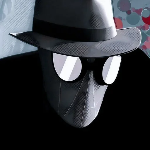 Эмодзи Spider Man Noir