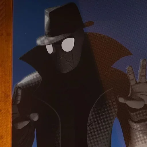 Эмодзи Spider Man Noir