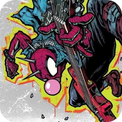 Эмодзи Spider Punk