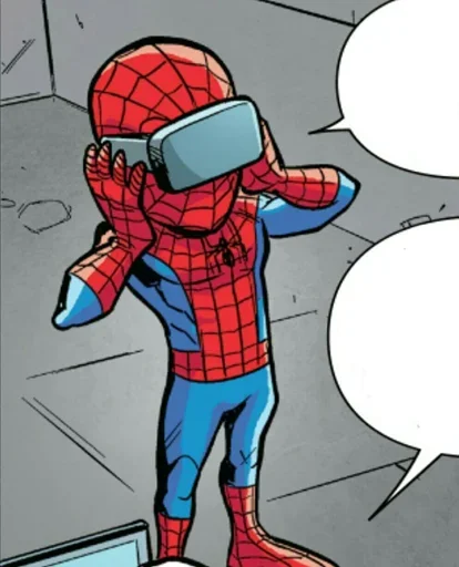 Эмодзи Spiderman Comics