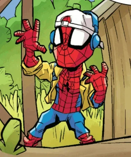 Эмодзи Spiderman Comics