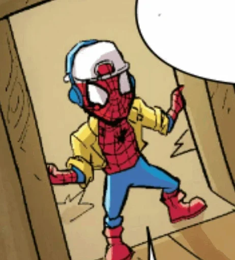Эмодзи Spiderman Comics