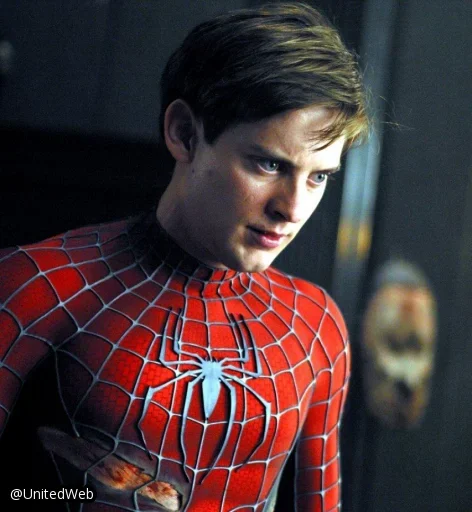 Эмодзи Spiderman Tobey Maguire