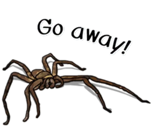 Эмодзи Spiders Time