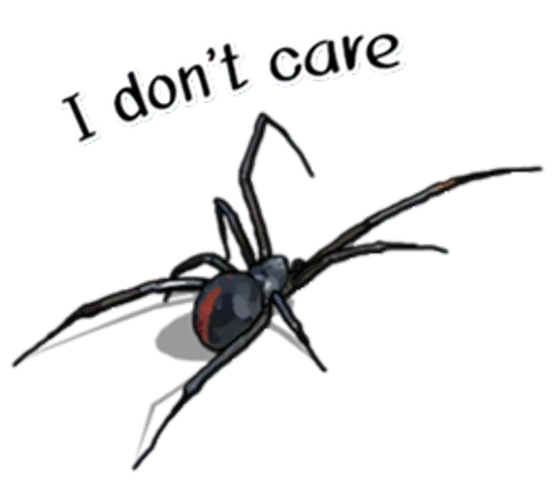 Эмодзи Spiders Time