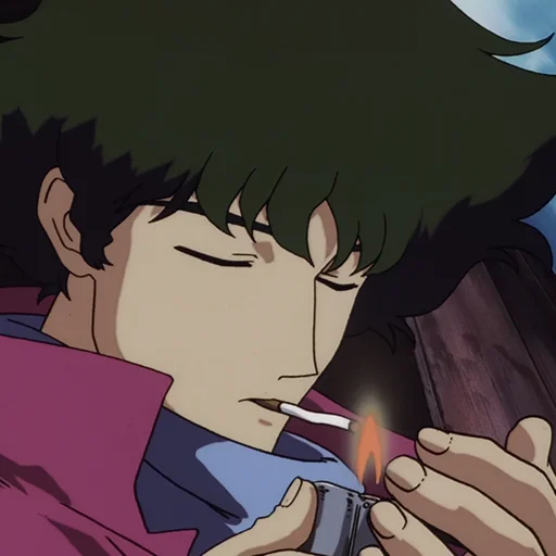 Эмодзи Spike Spiegel
