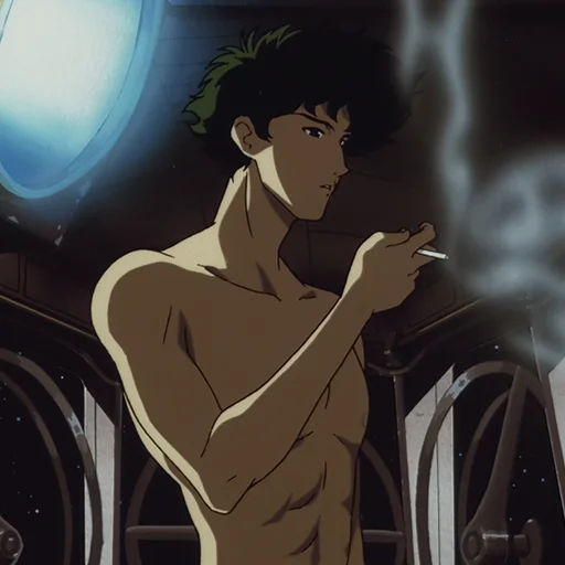 Эмодзи Spike Spiegel
