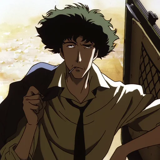 Эмодзи Spike Spiegel