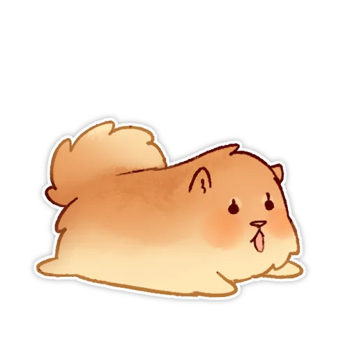 Эмодзи Булочка с корицей