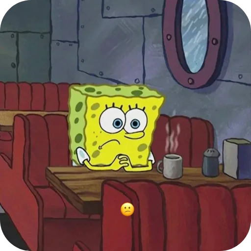Эмодзи Sponge Bob