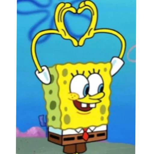 Эмодзи Sponge Bob