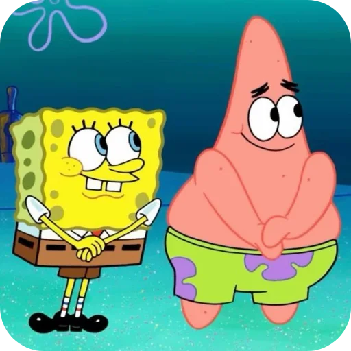 Эмодзи Sponge Bob