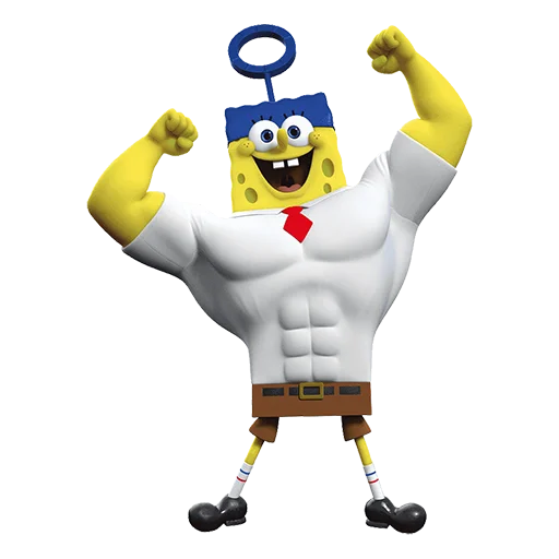 Эмодзи Губка Боб в 3D
