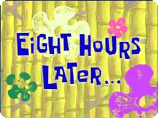 Эмодзи Sponge Time
