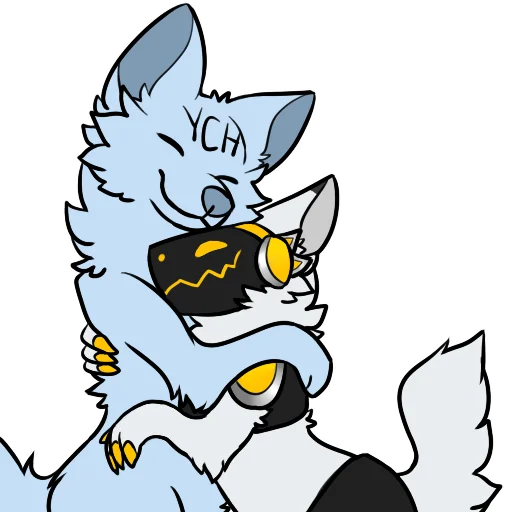 Эмодзи Spots The Protogen