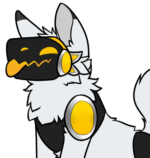 Эмодзи Spots The Protogen