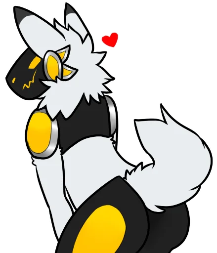 Эмодзи Spots The Protogen