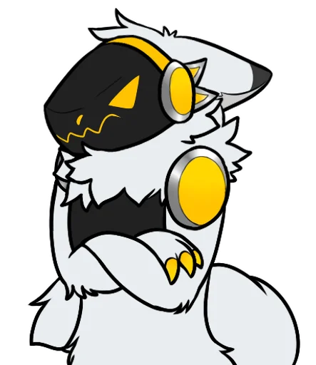 Эмодзи Spots The Protogen