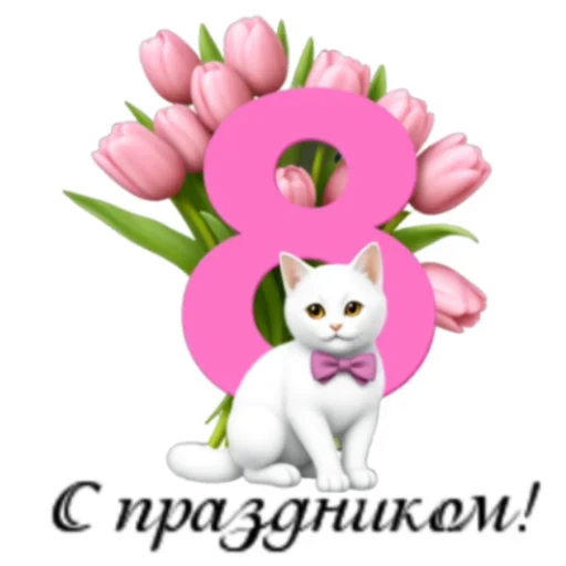 Эмодзи С 8 марта
