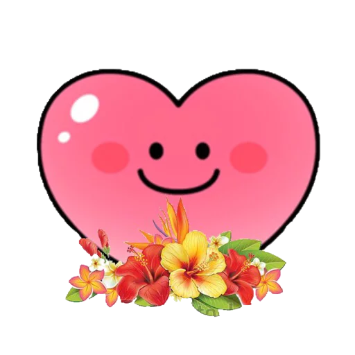 Эмодзи Spring & Easter Heartfaces