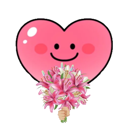 Эмодзи Spring & Easter Heartfaces