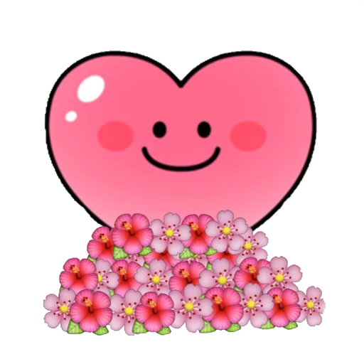 Эмодзи Spring & Easter Heartfaces