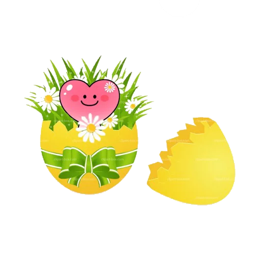 Эмодзи Spring & Easter Heartfaces