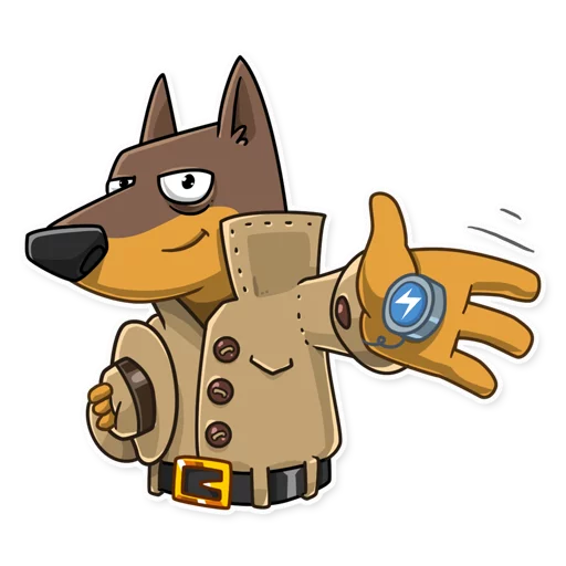 Эмодзи Dobie the Spy