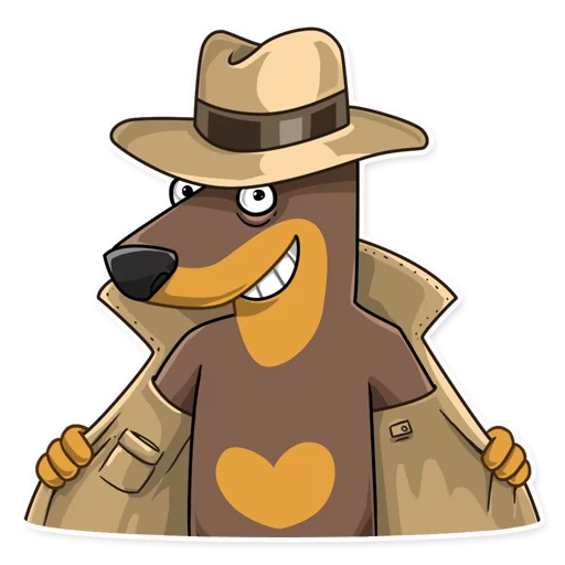 Эмодзи Dobie the Spy
